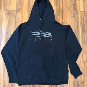 Sitka Black Men's Hoodie